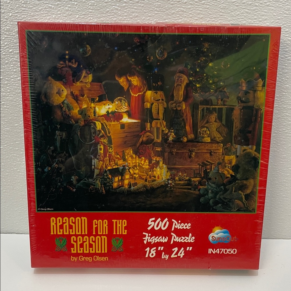 3/$30 Reason for the Season' 500-Piece Jigsaw Puzzle - Red